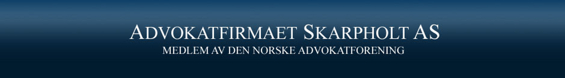 Logo, Advokatfirmaet Skarpholt AS